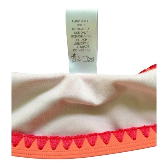 Swimsuits For All red dual crochet straps classic scrunch bikini bottom Women 18 - Picture 10 of 11